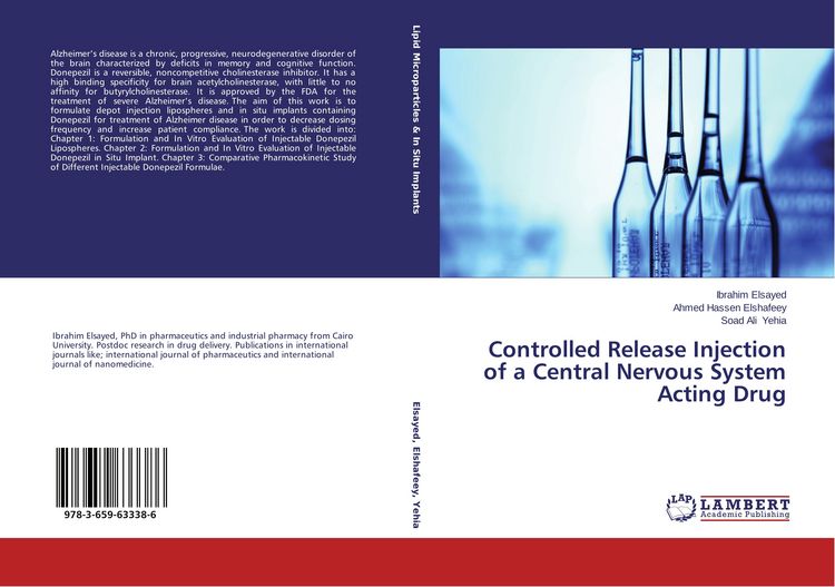 Produktbild: Controlled Release Injection of a Central Nervous System Acting Drug