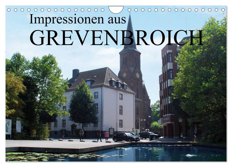 Produktbild: Impressionen aus Grevenbroich (Wandkalender 2026 DIN A4 quer), CALVENDO Monatskalender