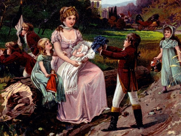 Produktbild: CALVENDO Puzzle K&ouml;nigin Luise mit ihren Kindern in K&ouml;nigsberg | 1000 Teile Lege-Gr&ouml;&szlig;e 64x48cm Foto-Puzzle f&uuml;r gl&uuml;ckliche Stunden