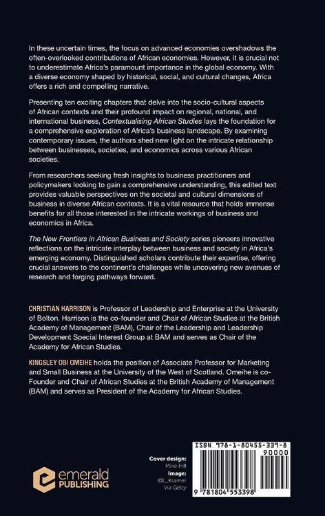 Produktbild: Contextualising African Studies