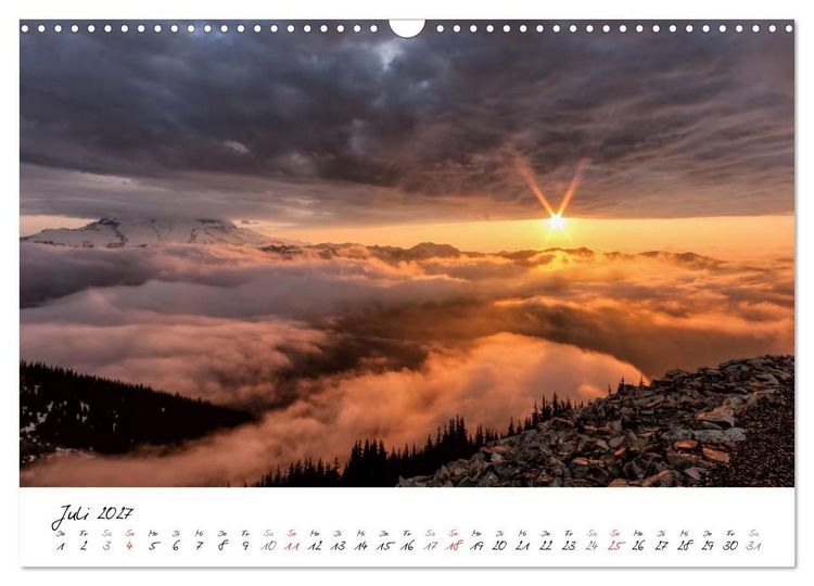 Produktbild: National-Parks der USA (Wandkalender 2027 DIN A3 quer), CALVENDO Monatskalender