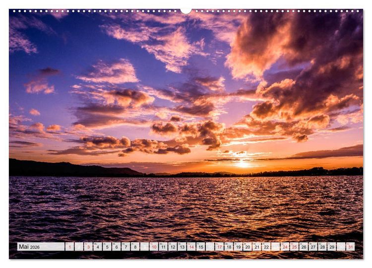 Produktbild: Auszeit Bodensee (hochwertiger Premium Wandkalender 2026 DIN A2 quer), Kunstdruck in Hochglanz