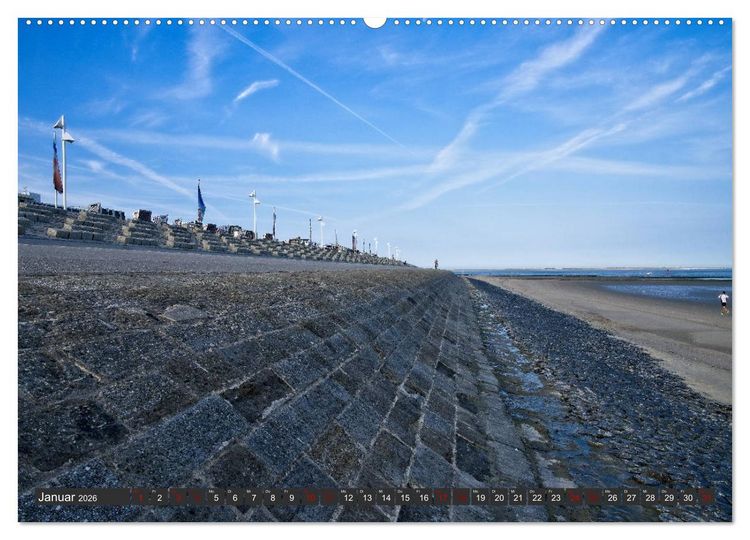 Produktbild: Norderney - von barfuss bis Cocktail (Wandkalender 2026 DIN A2 quer), CALVENDO Monatskalender