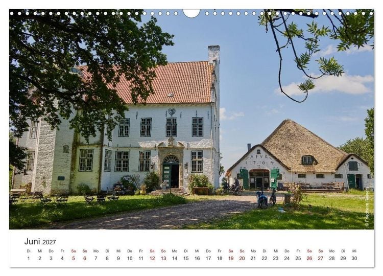 Produktbild: Halbinsel Eiderstedt - Momente der Natur (Wandkalender 2027 DIN A3 quer), CALVENDO Monatskalender