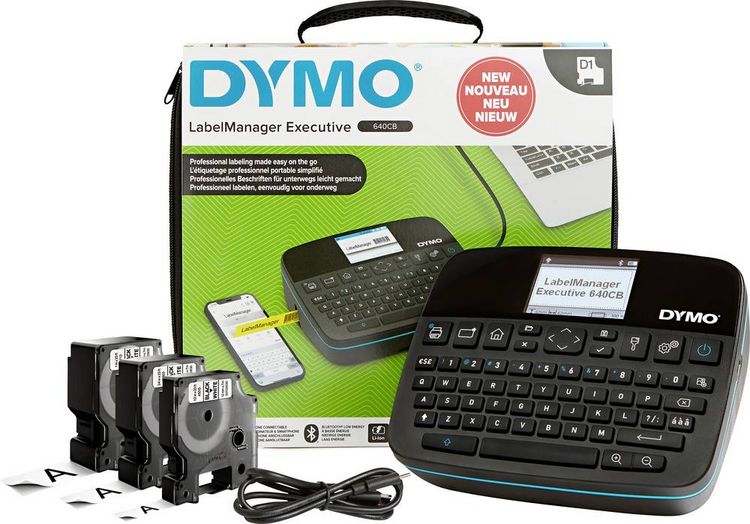 Produktbild: DYMO LabelManager Etikettendrucker Geeignet f&uuml;r Schriftband: D1 6 mm, 9 mm, 12 mm, 19 mm, 24 mm