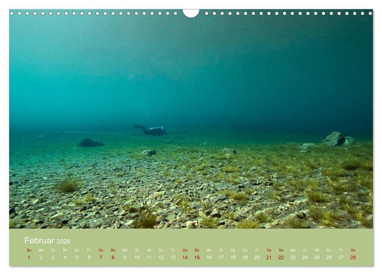 Produktbild: Faszination S&uuml;sswasser (Wandkalender 2026 DIN A3 quer), CALVENDO Monatskalender
