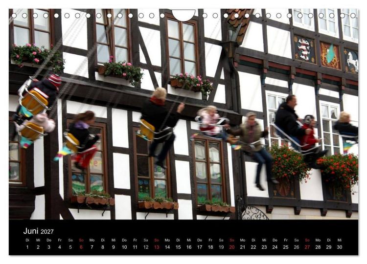 Produktbild: Jahrmarkt 2027 (Wandkalender 2027 DIN A4 quer), CALVENDO Monatskalender