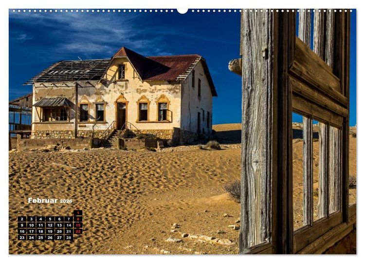 Produktbild: Blickpunkte in Namibia (hochwertiger Premium Wandkalender 2026 DIN A2 quer), Kunstdruck in Hochglanz