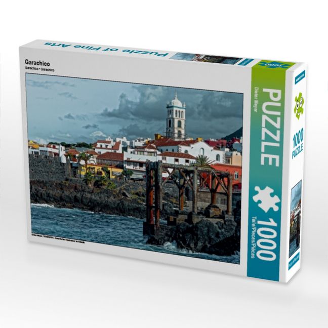 Produktbild: CALVENDO Puzzle Garachico | 1000 Teile Lege-Gr&ouml;&szlig;e 64x48cm Foto-Puzzle f&uuml;r gl&uuml;ckliche Stunden