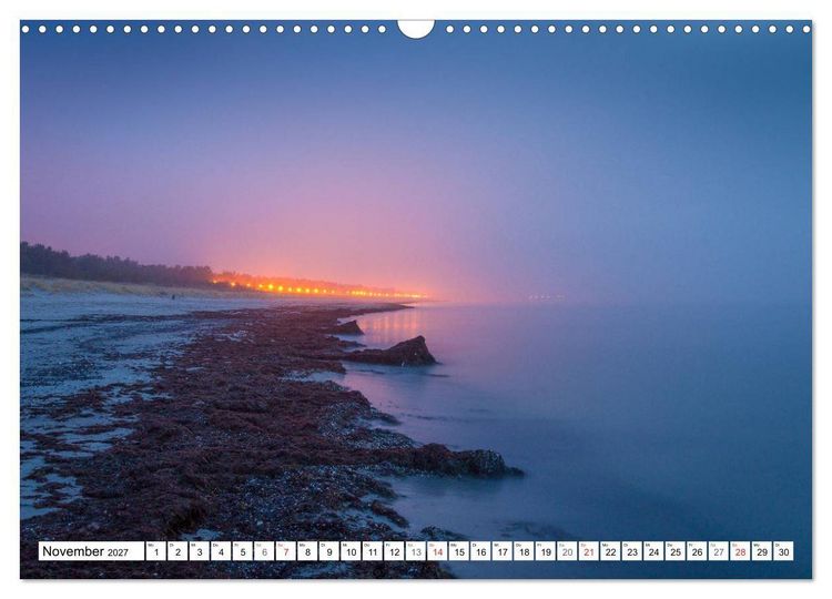 Produktbild: Insel R&uuml;gen - Die K&uuml;ste von Sellin bis Kap Arkona (Wandkalender 2027 DIN A3 quer), CALVENDO Monatskalender