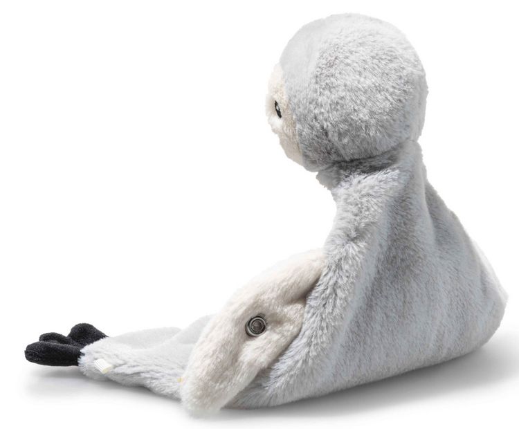 Produktbild: Steiff 242823 - Lio Pinguin Schmusetuch, Pl&uuml;sch, 26 cm