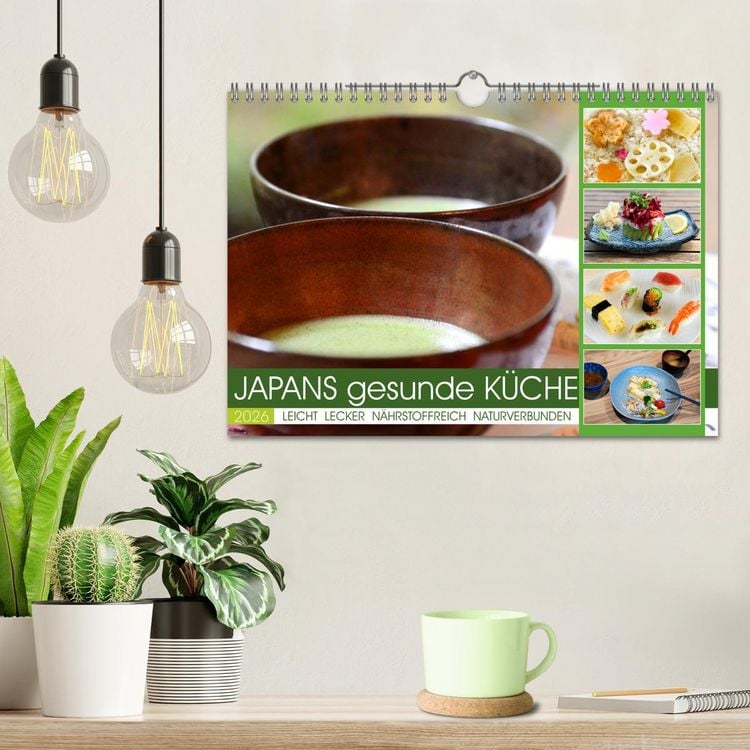 Produktbild: Japans gesunde K&uuml;che (Wandkalender 2026 DIN A4 quer), CALVENDO Monatskalender