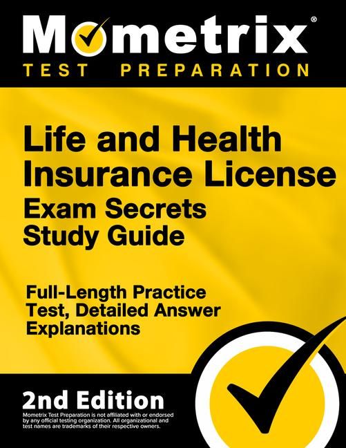 Produktbild: Life and Health Insurance License Exam Secrets Study Guide - Full-Length Practice Test, Detailed Answer Explanations