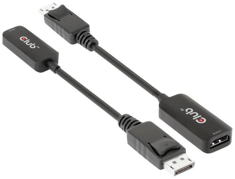 Produktbild: Club3D AV Adapter Adapter DisplayPort 1.4 - HDMI [HDMI - DisplayPort] 3840 x 2160 Pixel