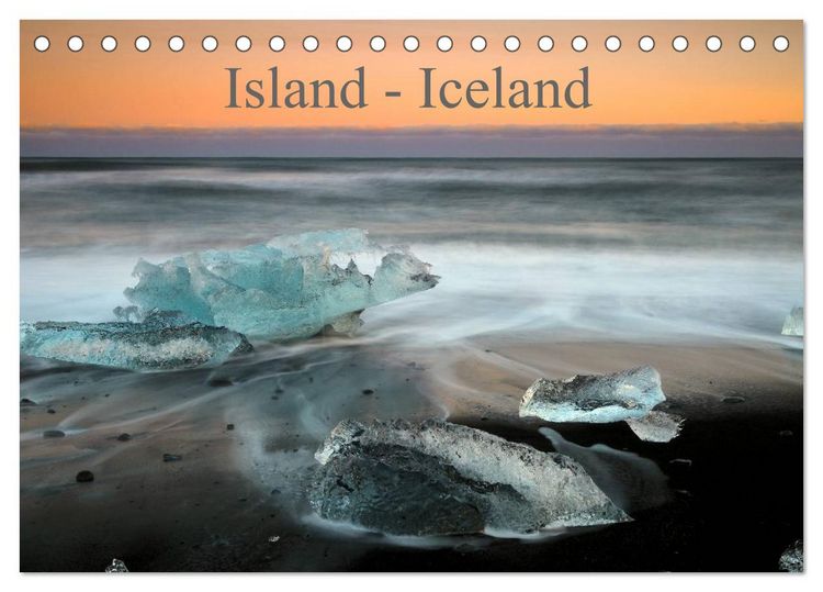 Produktbild: Island - Iceland (Tischkalender 2026 DIN A5 quer), CALVENDO Monatskalender