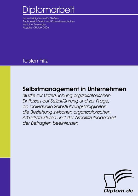 Produktbild: Selbstmanagement in Unternehmen