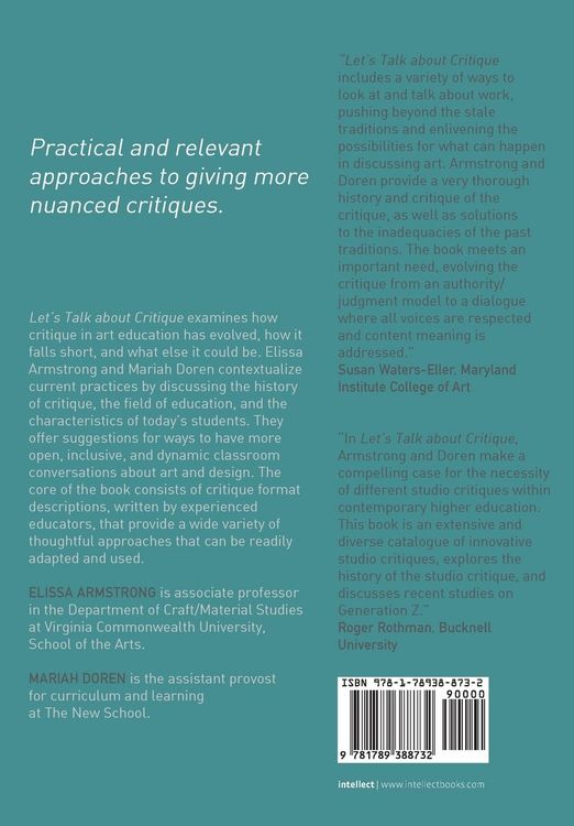 Produktbild: Let's Talk about Critique