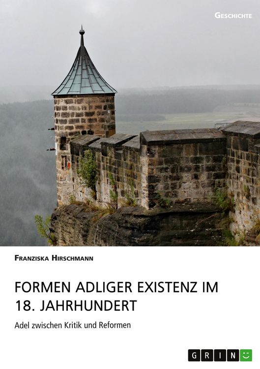 Produktbild: Formen adliger Existenz im 18. Jahrhundert