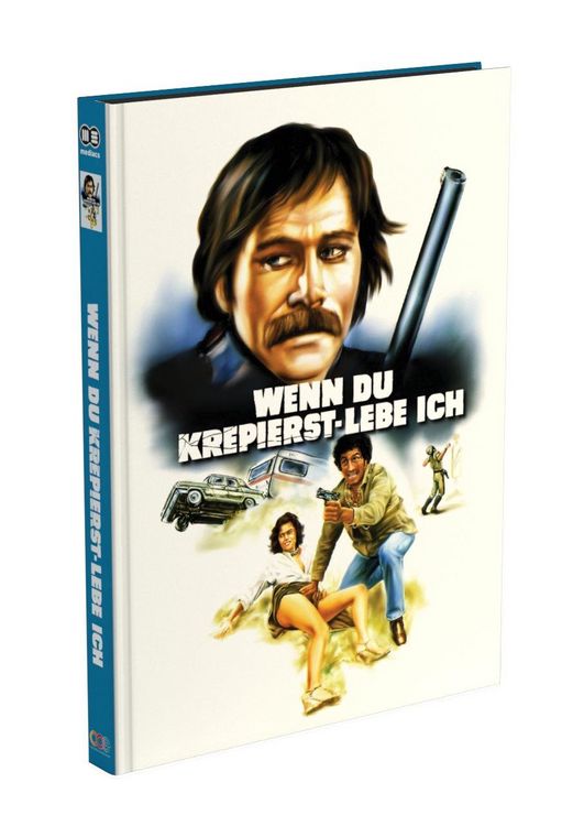 Produktbild: HITCH HIKE: Wenn Du krepierst &ndash; lebe ich! - 2-Disc Mediabook Cover C (Blu-ray + DVD) Limited 250 Edition &ndash; Uncut