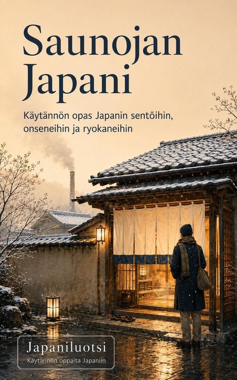 Produktbild: Saunojan Japani: K&auml;yt&auml;nn&ouml;n opas Japanin sentoihin, onseneihin ja ryokaneihin