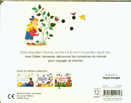 Produktbild: Je d&eacute;couvre les comptines juives