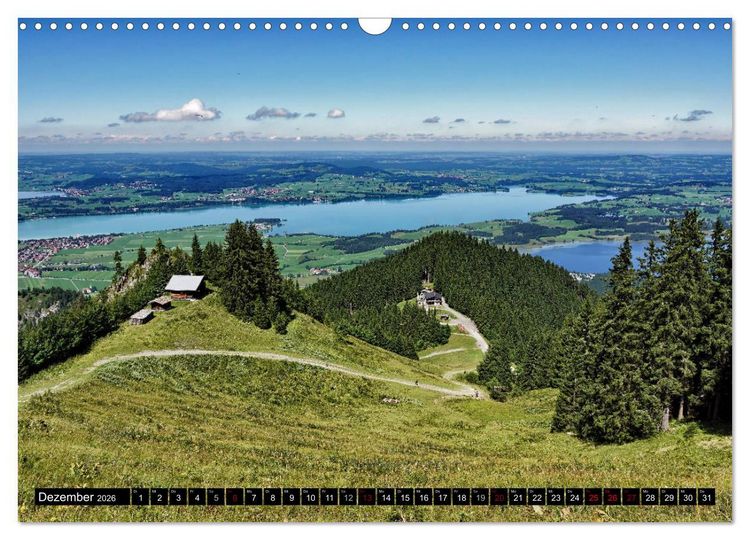 Produktbild: Allg&auml;u - Natur pur (Wandkalender 2026 DIN A3 quer), CALVENDO Monatskalender