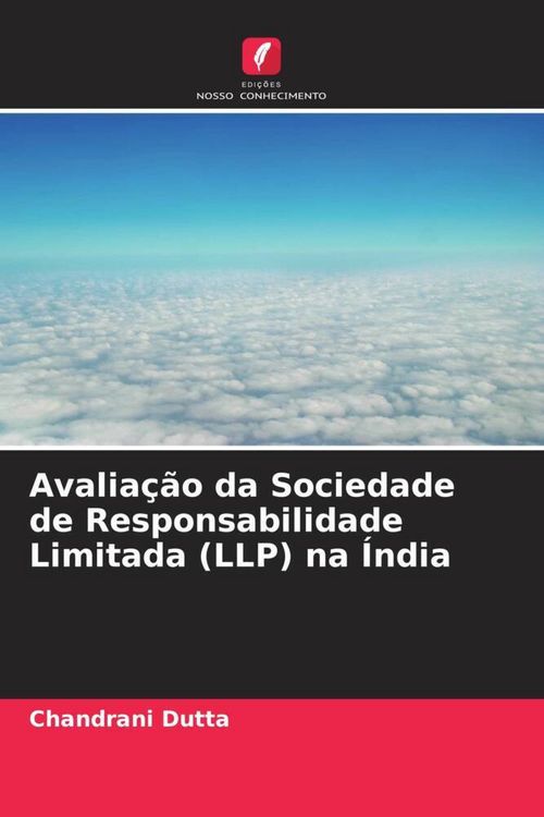Produktbild: Avalia&ccedil;&atilde;o da Sociedade de Responsabilidade Limitada (LLP) na &Iacute;ndia
