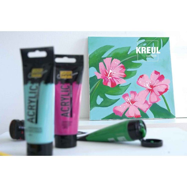 Produktbild: KREUL SOLO GOYA Acrylic Fluoreszierend Pink 100 ml Tube