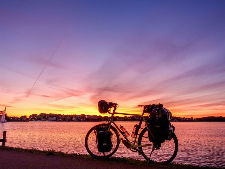 Produktbild: CALVENDO Puzzle Ostsee Radreise: Sonnenuntergang in Karlskrona, Schweden | 1000 Teile Lege-Gr&ouml;&szlig;e 64x48cm Foto-Puzzle f&uuml;r gl&uuml;ckliche Stunden