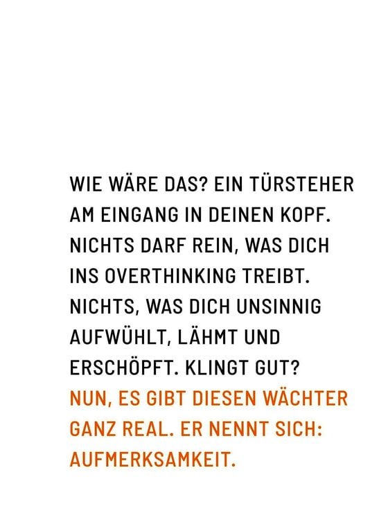 Produktbild: Die 1-Minuten-Strategie gegen Overthinking