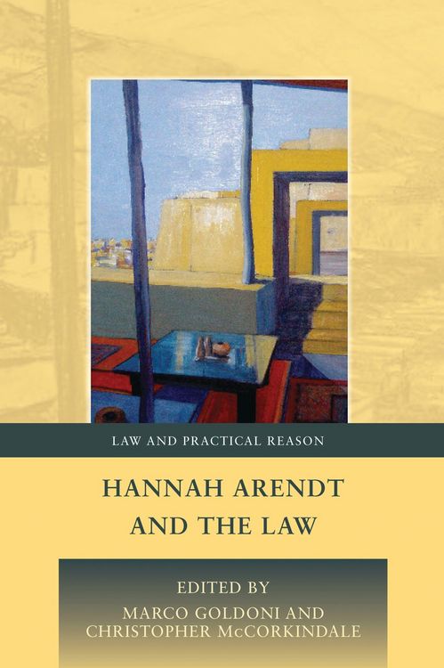 Produktbild: Hannah Arendt and the Law