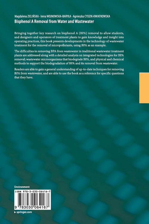 Produktbild: Bisphenol A Removal from Water and Wastewater