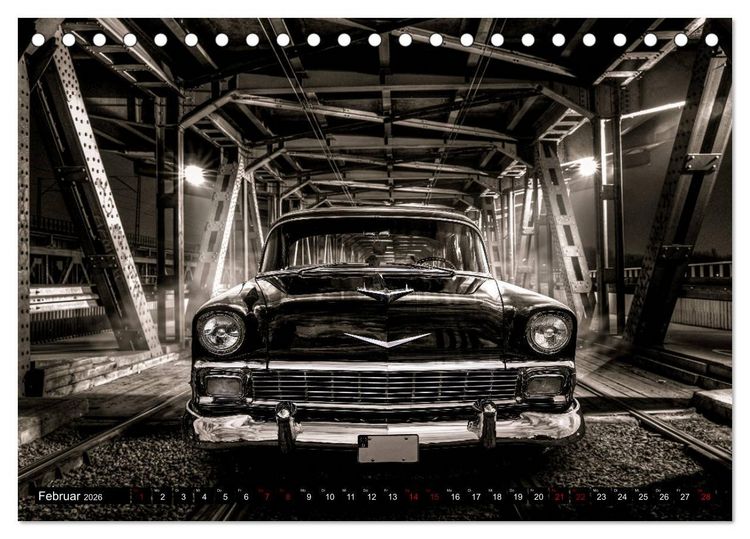 Produktbild: American Classic Cars (Tischkalender 2026 DIN A5 quer), CALVENDO Monatskalender