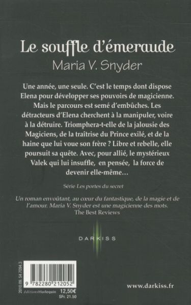 Produktbild: Le souffle d'&eacute;meraude. Les portes du secret