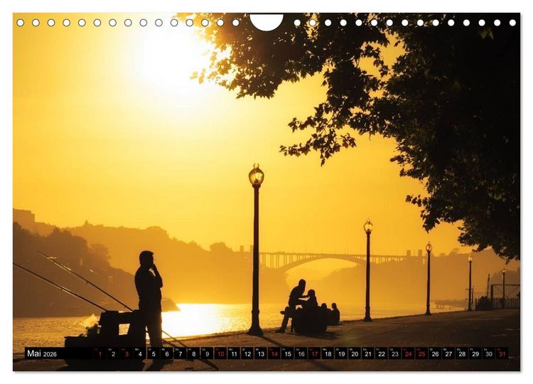 Produktbild: Porto - Die Handelsstadt am Douro (Wandkalender 2026 DIN A4 quer), CALVENDO Monatskalender