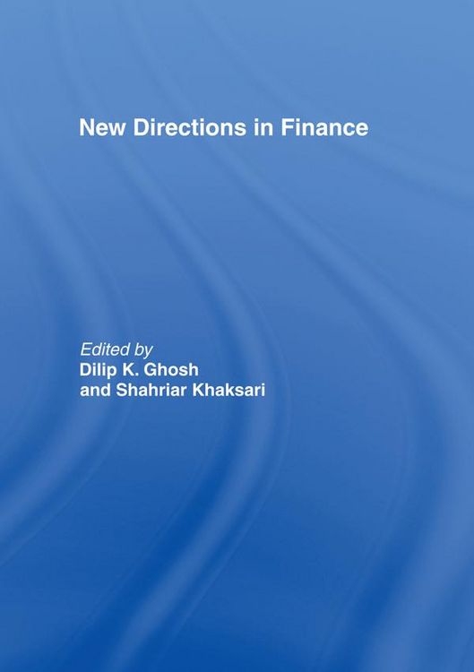 Produktbild: New Directions in Finance