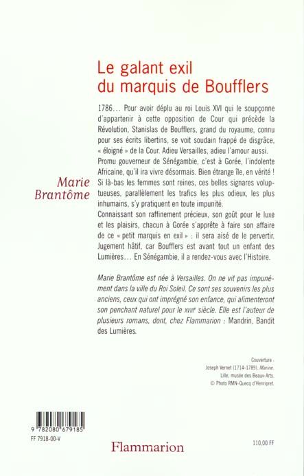 Produktbild: Le galant exil du marquis de Boufflers