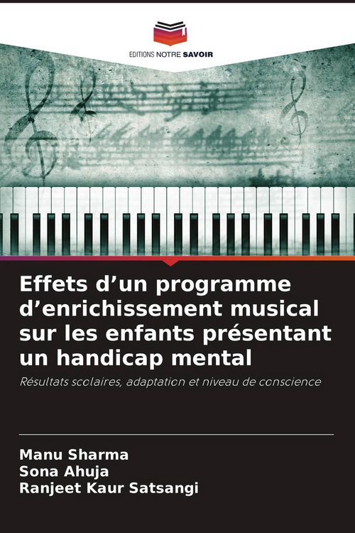 Produktbild: Effets d'un programme d'enrichissement musical sur les enfants pr&eacute;sentant un handicap mental