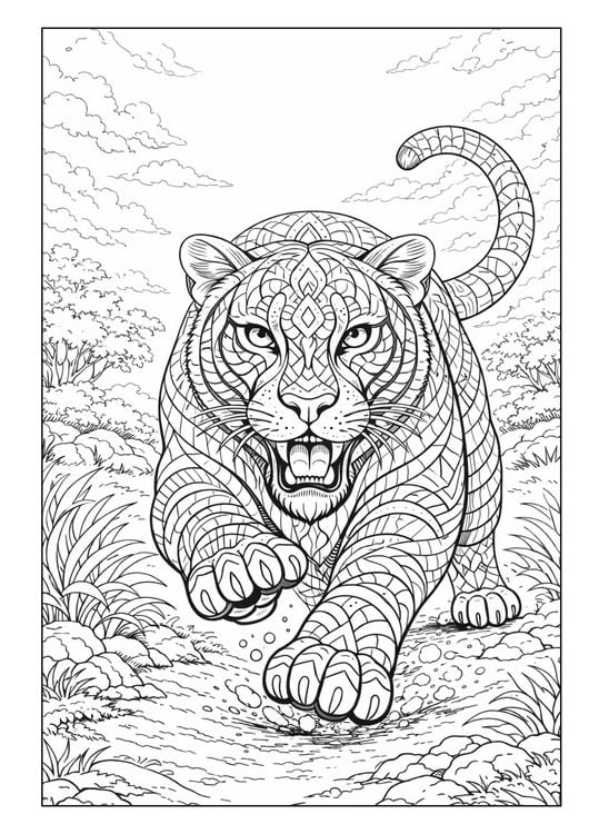 Produktbild: Mandala Tiere Malbuch f&uuml;r Erwachsene mit 50 sch&ouml;nen Ausmalmotiven