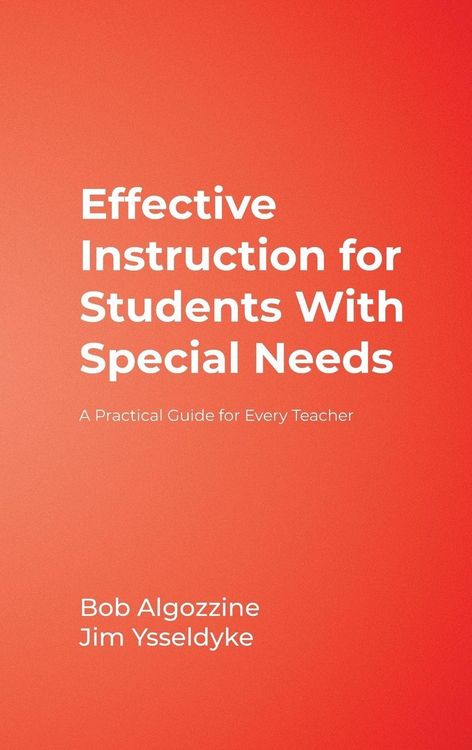 Produktbild: Effective Instruction for Students With Special Needs