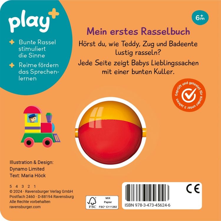 Produktbild: Play+ Schütteln, rasseln, spielen Erste Sachen - ab 6 Monate