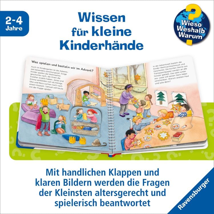 Produktbild: Wieso? Weshalb? Warum? junior, Band 44 - Was machen wir an Weihnachten?