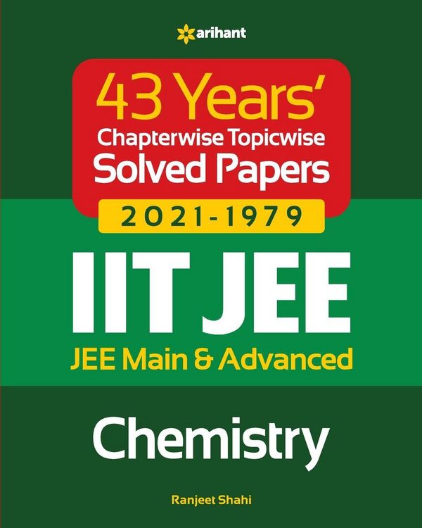 Produktbild: 43 Years Chapterwise Topicwise Solved Papers (2021-1979) IIT JEE Chemistry