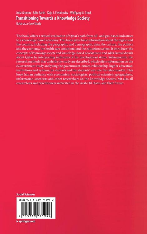 Produktbild: Transitioning Towards a Knowledge Society