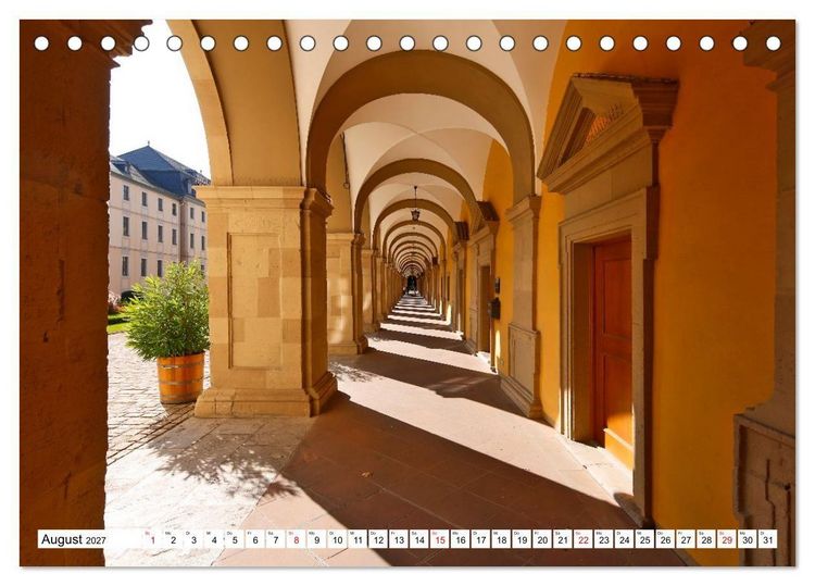 Produktbild: W&uuml;rzburg Idylle am Main (Tischkalender 2027 DIN A5 quer), CALVENDO Monatskalender