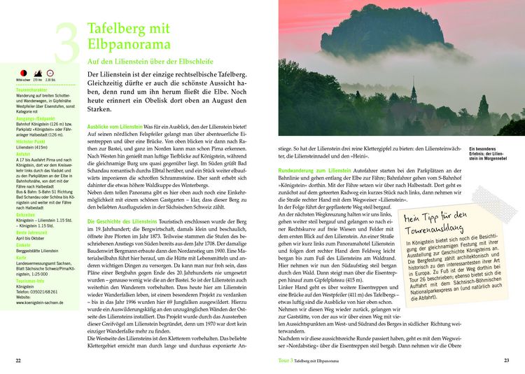 Produktbild: Wandertouren f&uuml;r Langschl&auml;fer S&auml;chsische Schweiz