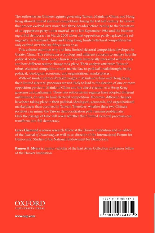 Produktbild: Elections and Democracy in Greater China