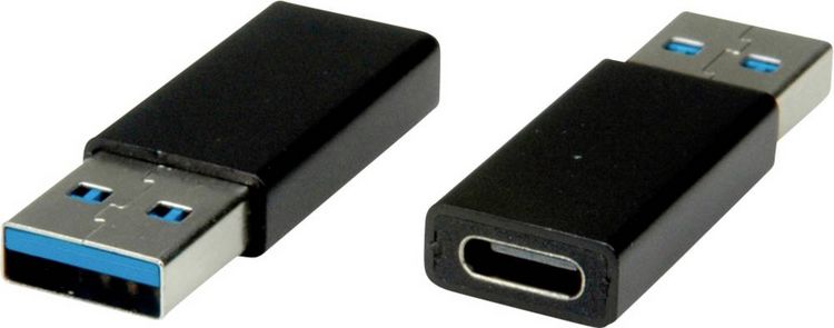 Produktbild: Value USB 3.2 Gen 1 (USB 3.0) Adapter [1x USB-A Stecker - 1x USB-C&reg; Buchse]