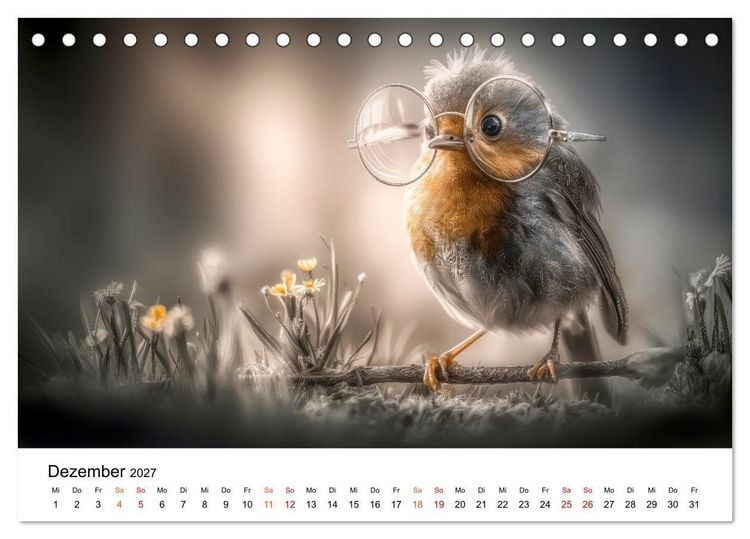 Produktbild: Brillen Bande (Tischkalender 2027 DIN A5 quer), CALVENDO Monatskalender