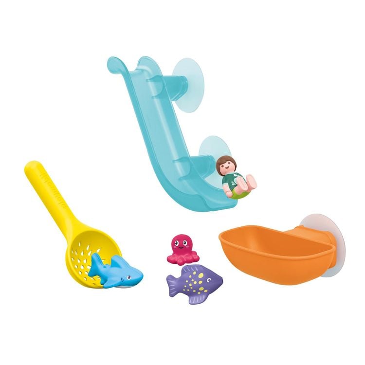 PLAYMOBIL JUNIOR AQUA 71689 - Fangspaß mit Meerestierchen